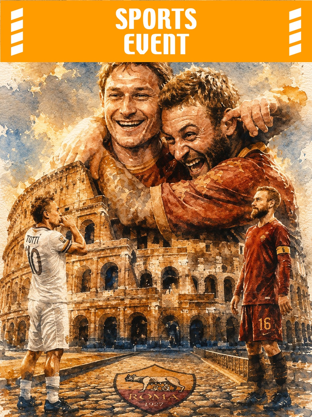 IL CENTENARIO DELLA AS ROMA PRENDE FORMA: